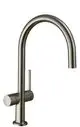 Hansgrohe-HG-Spueltischmischer-220-Talis-M54-Geraeteabsperrv-1j-edelstahl-optik-72805800 gallery number 1